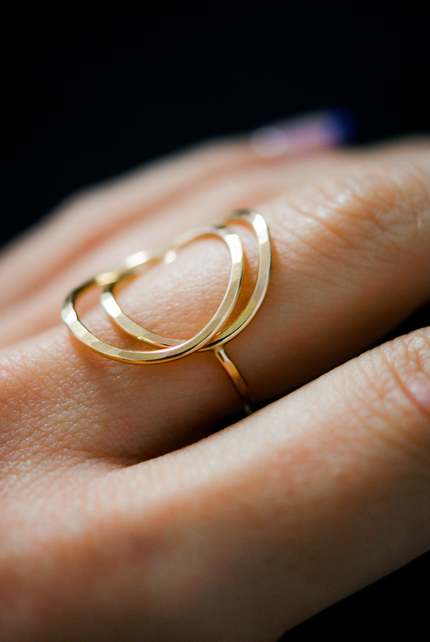 Eclipse Ring, 14K Gold Fill