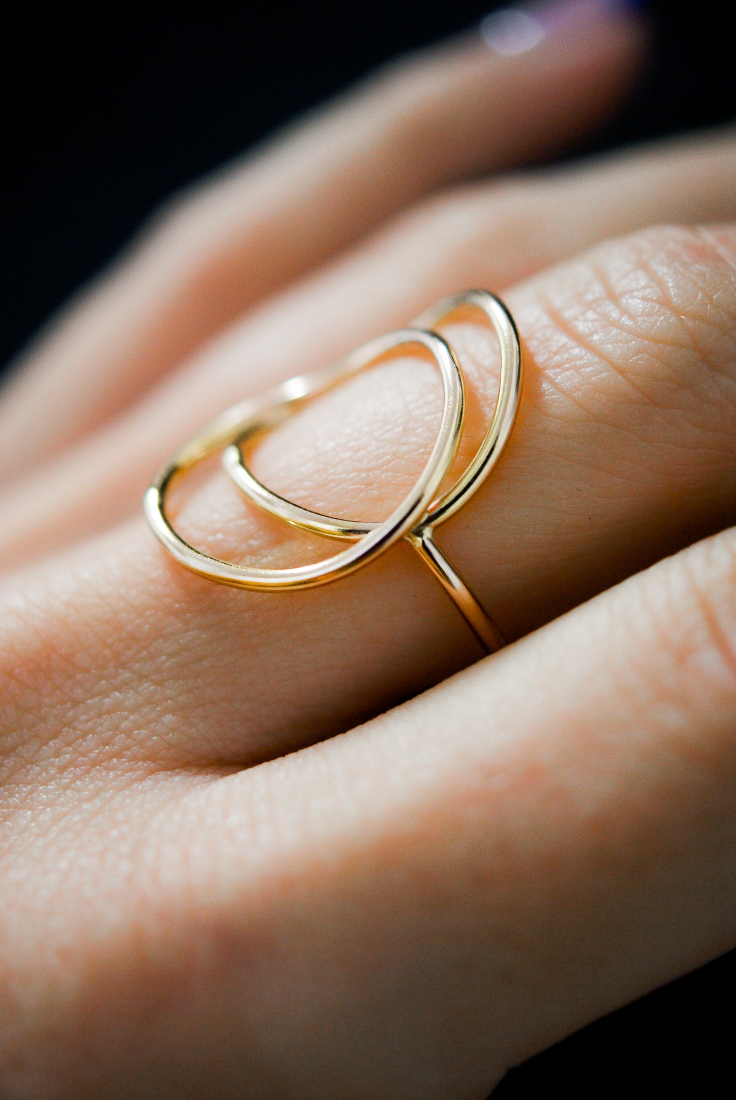 Eclipse Ring, 14K Gold Fill