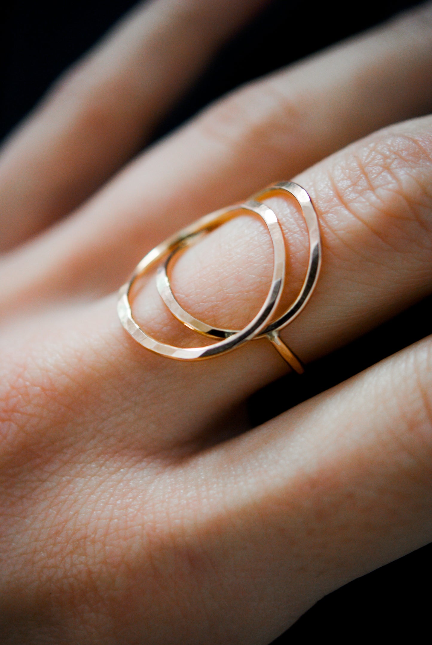 Eclipse Ring, 14K Rose Gold Fill