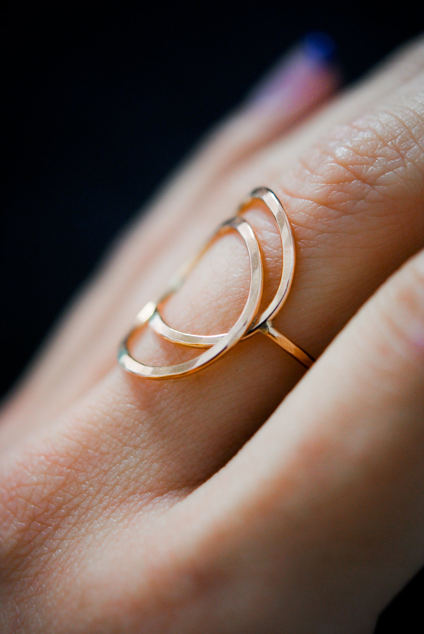 Eclipse Ring, 14K Rose Gold Fill