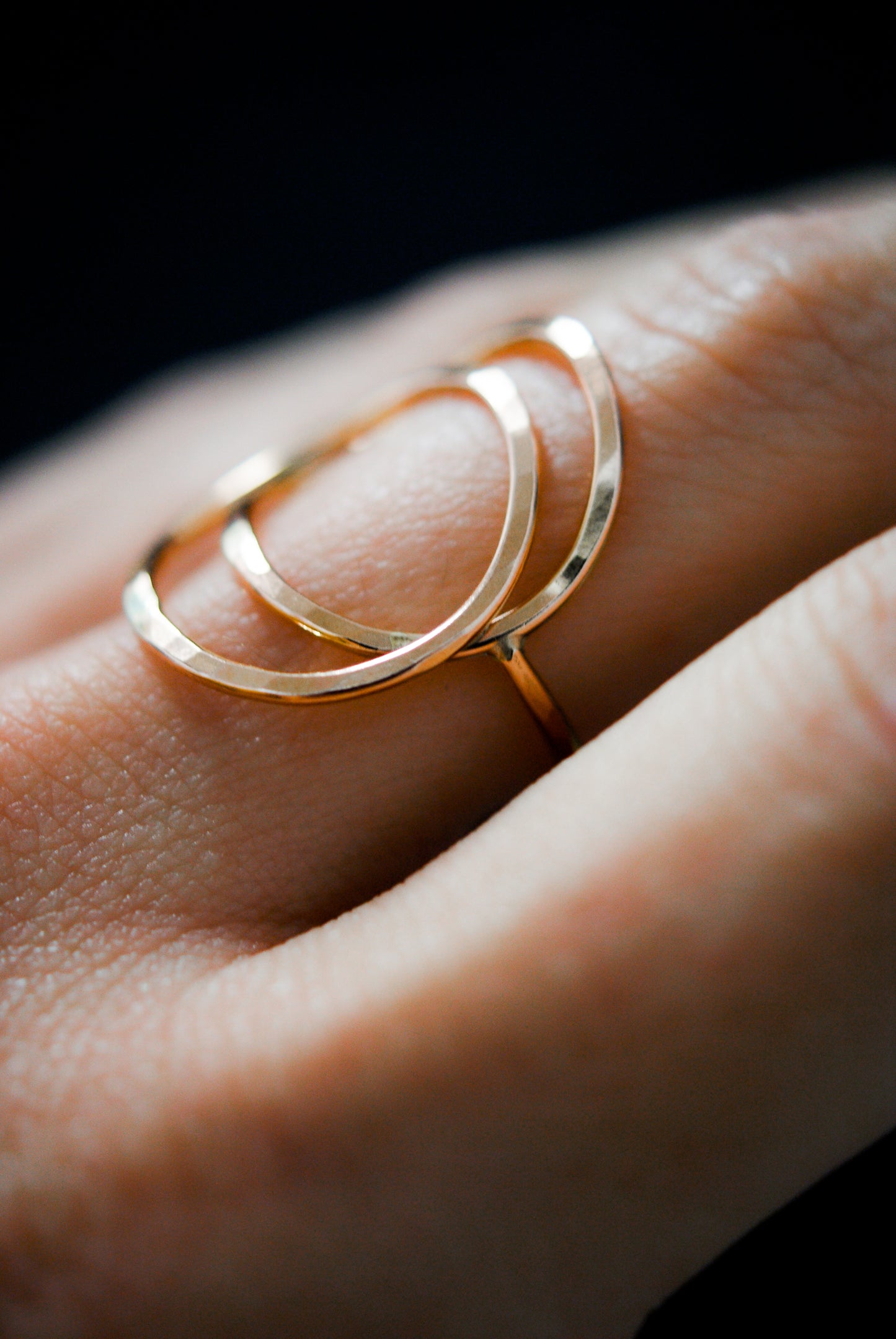 Eclipse Ring, 14K Rose Gold Fill