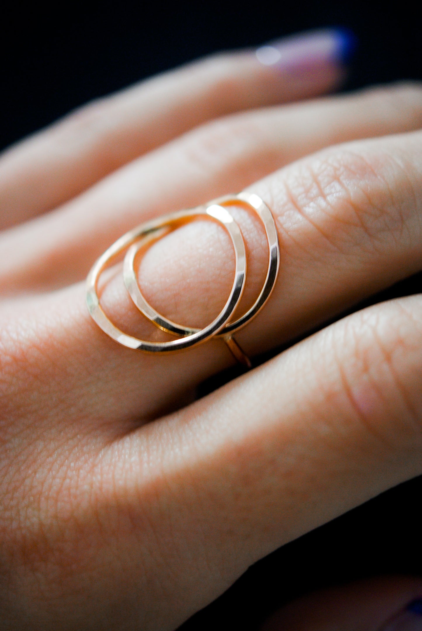 Eclipse Ring, 14K Rose Gold Fill