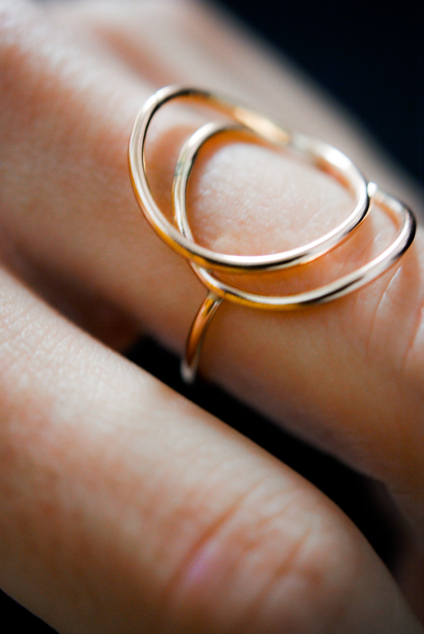 Eclipse Ring, 14K Rose Gold Fill