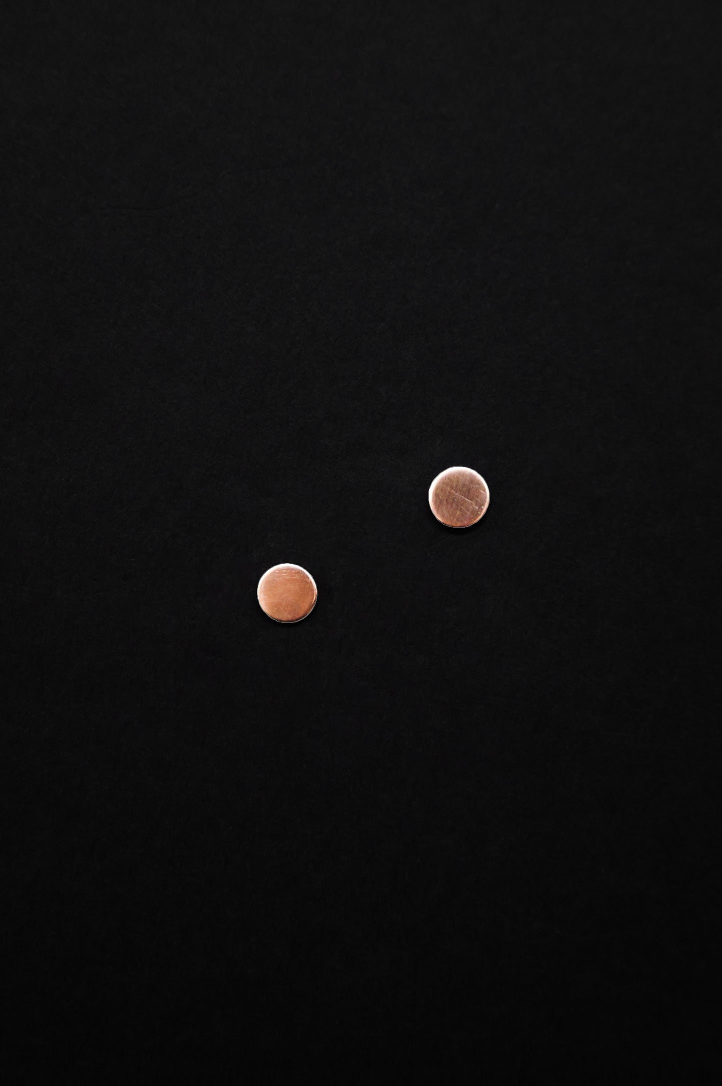 Dot Stud Earrings, Gold Fill, Rose Gold Fill or Sterling Silver