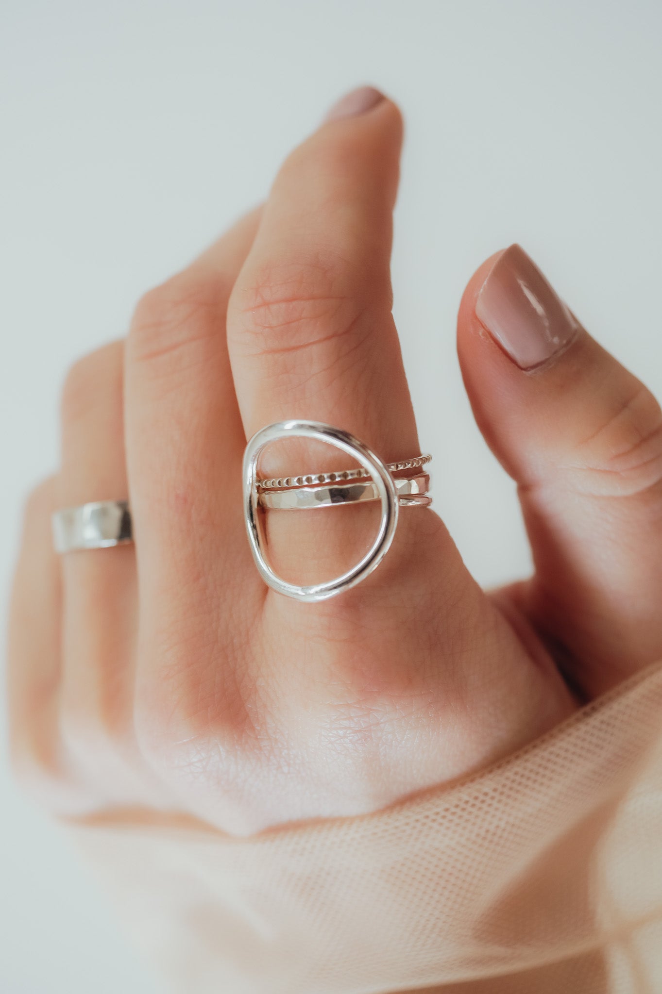 Full Circle Ring, Sterling Silver