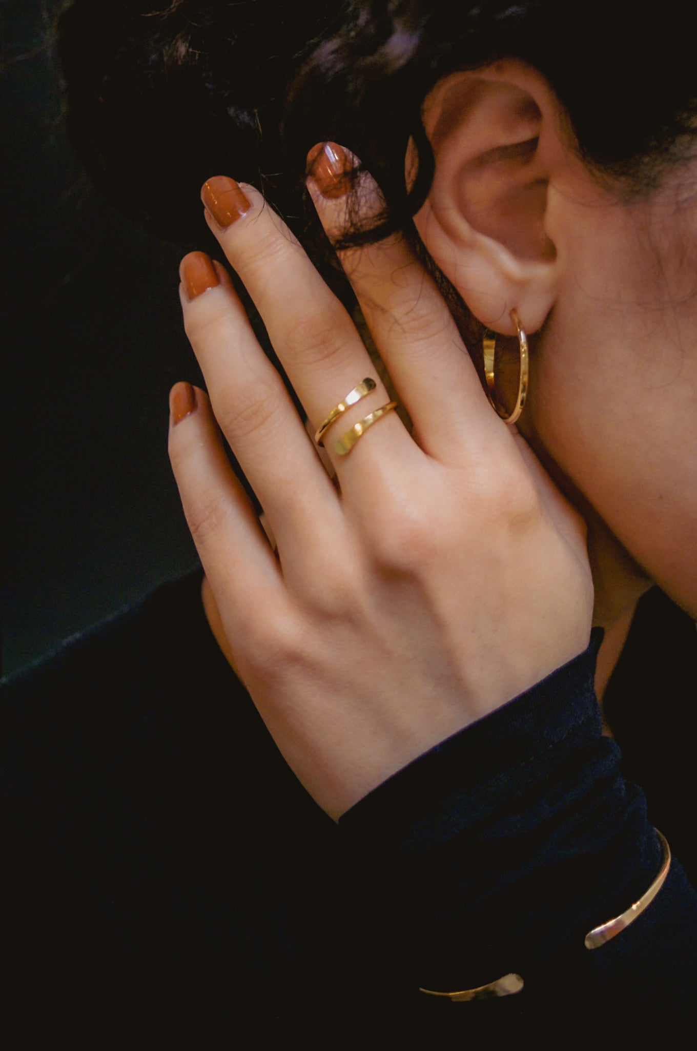Sunburst Ring, 14K Gold Fill