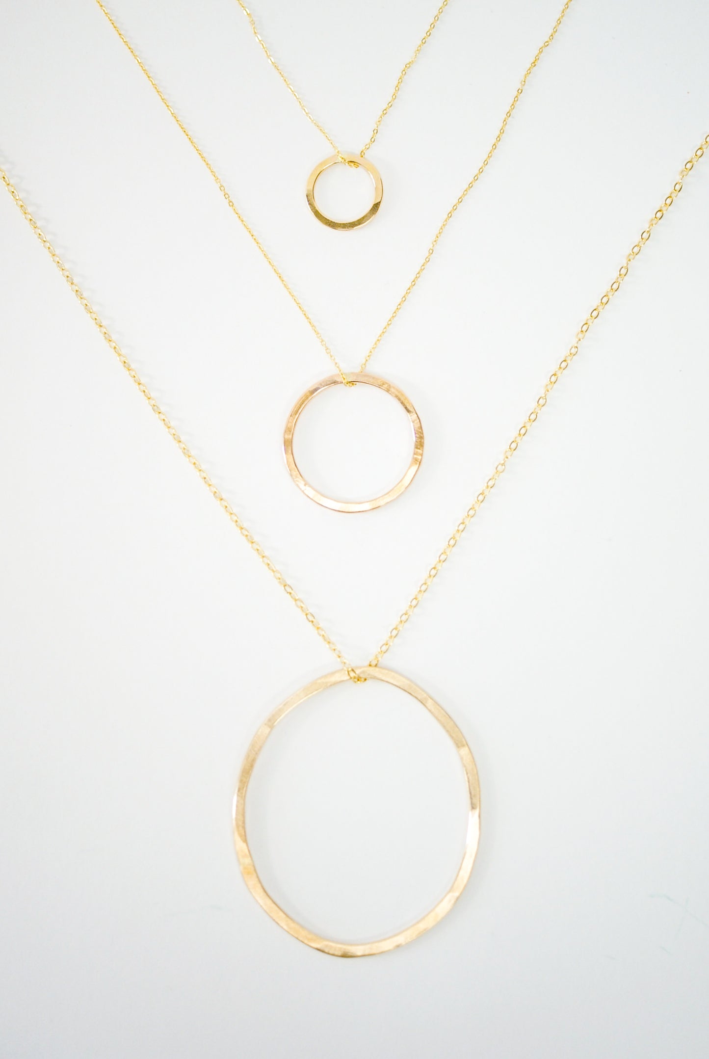 Large Open Circle Pendant