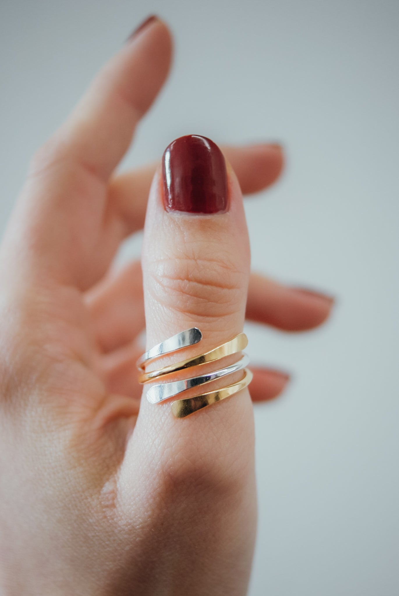 Sunburst Ring, Solid 14K Gold
