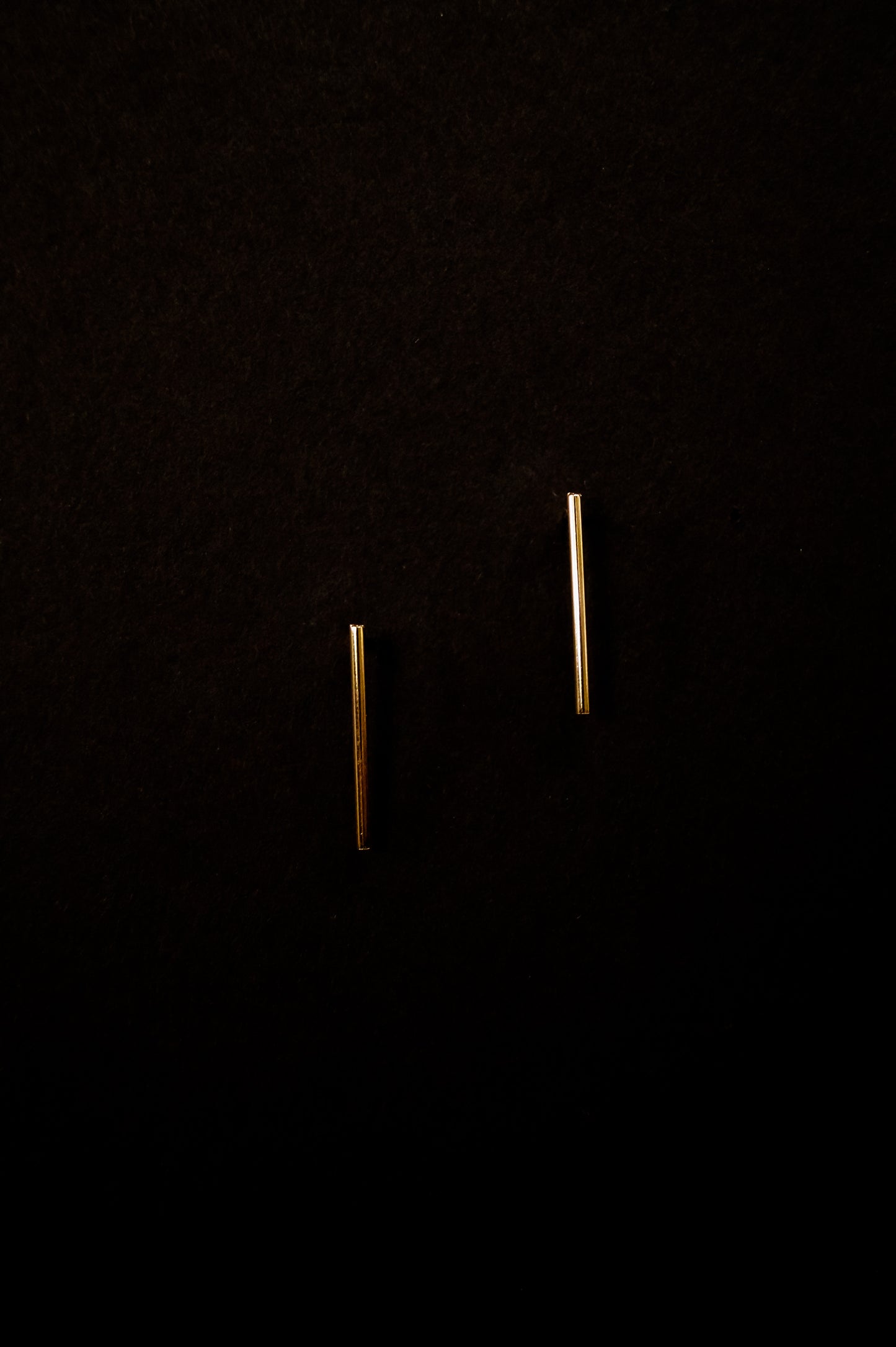 Bar Stud Earrings, Gold Fill, Rose Gold Fill or Sterling Silver
