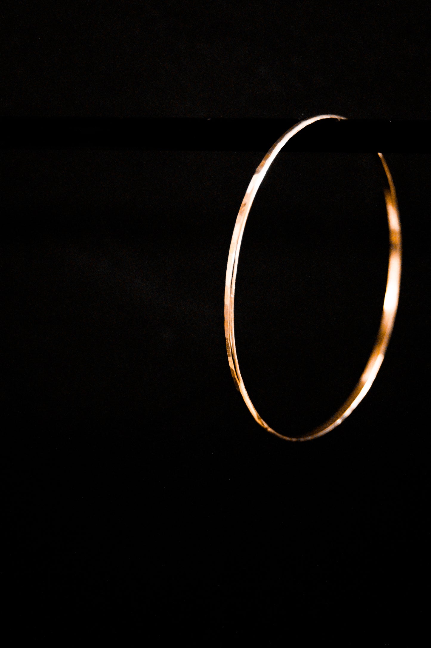 Bangle Bracelet, Gold Fill, Rose Gold Fill or Sterling Silver