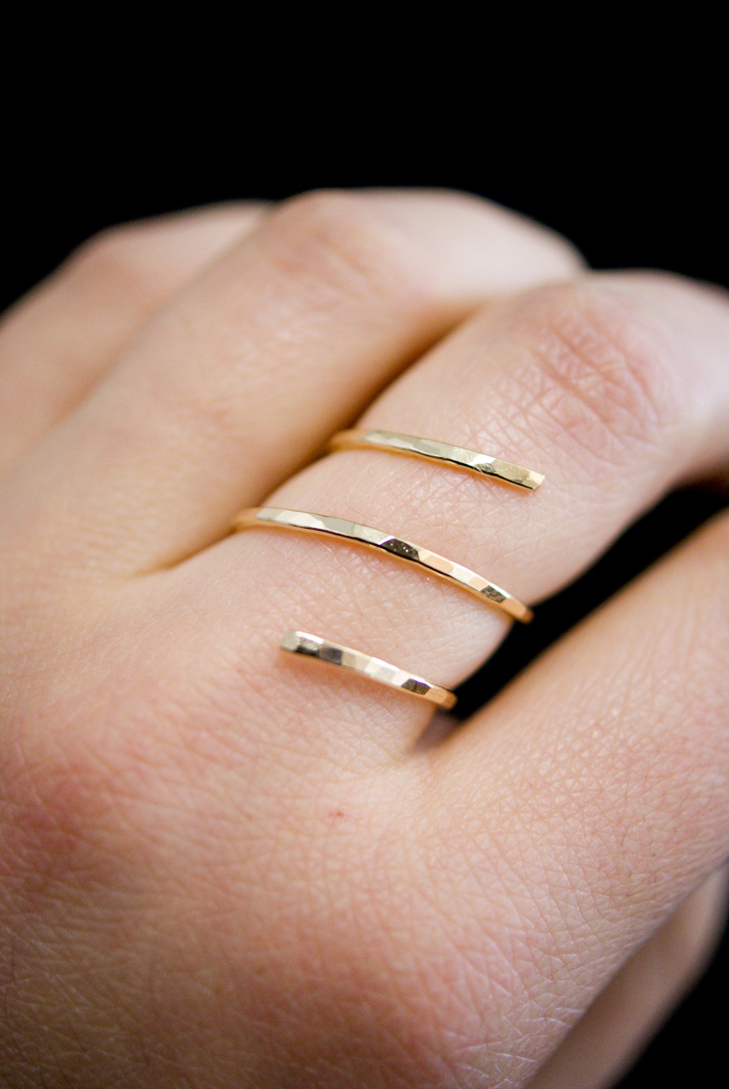 Helix Ring, 14K Gold Fill