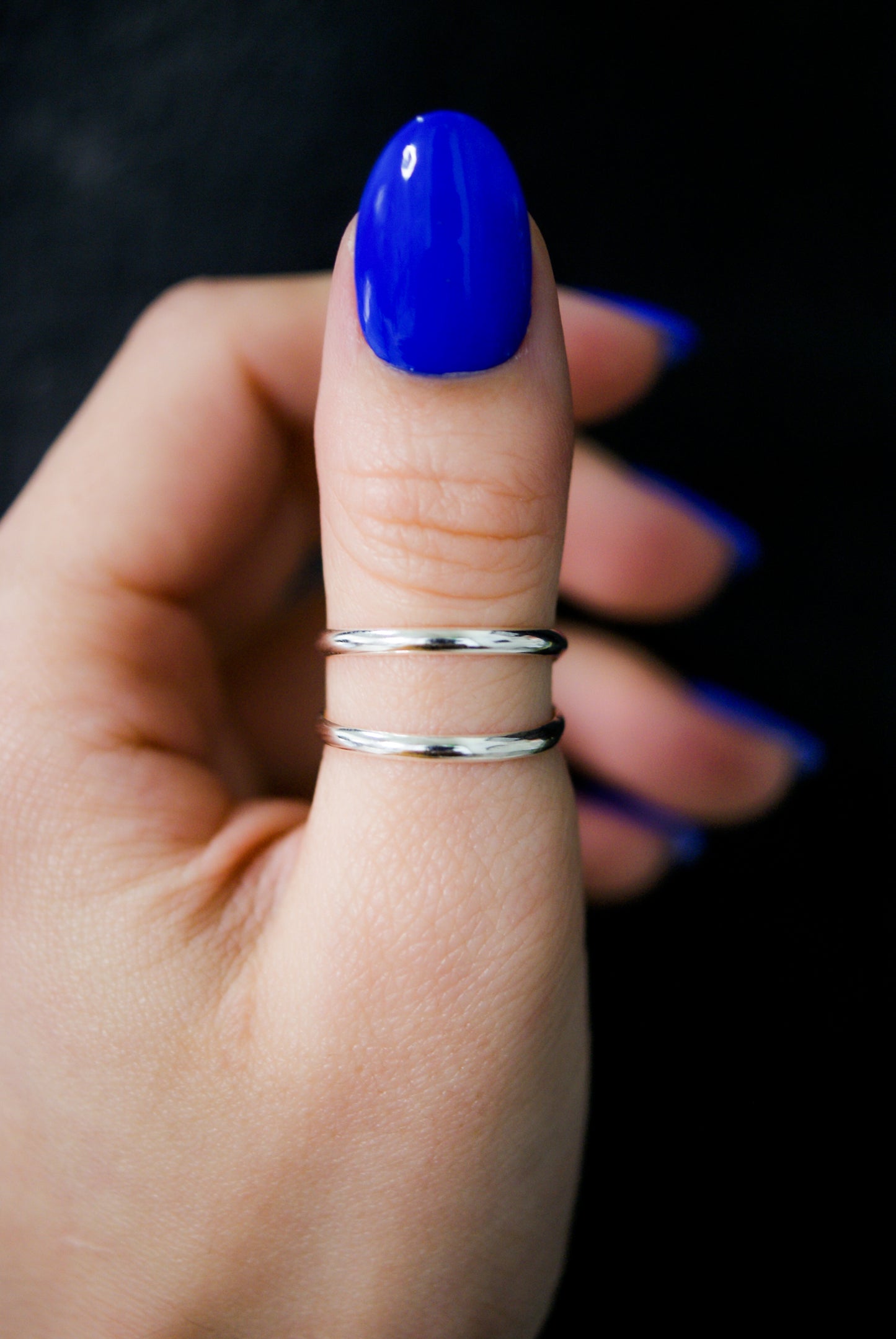 Infinity X-Ring, Sterling Silver