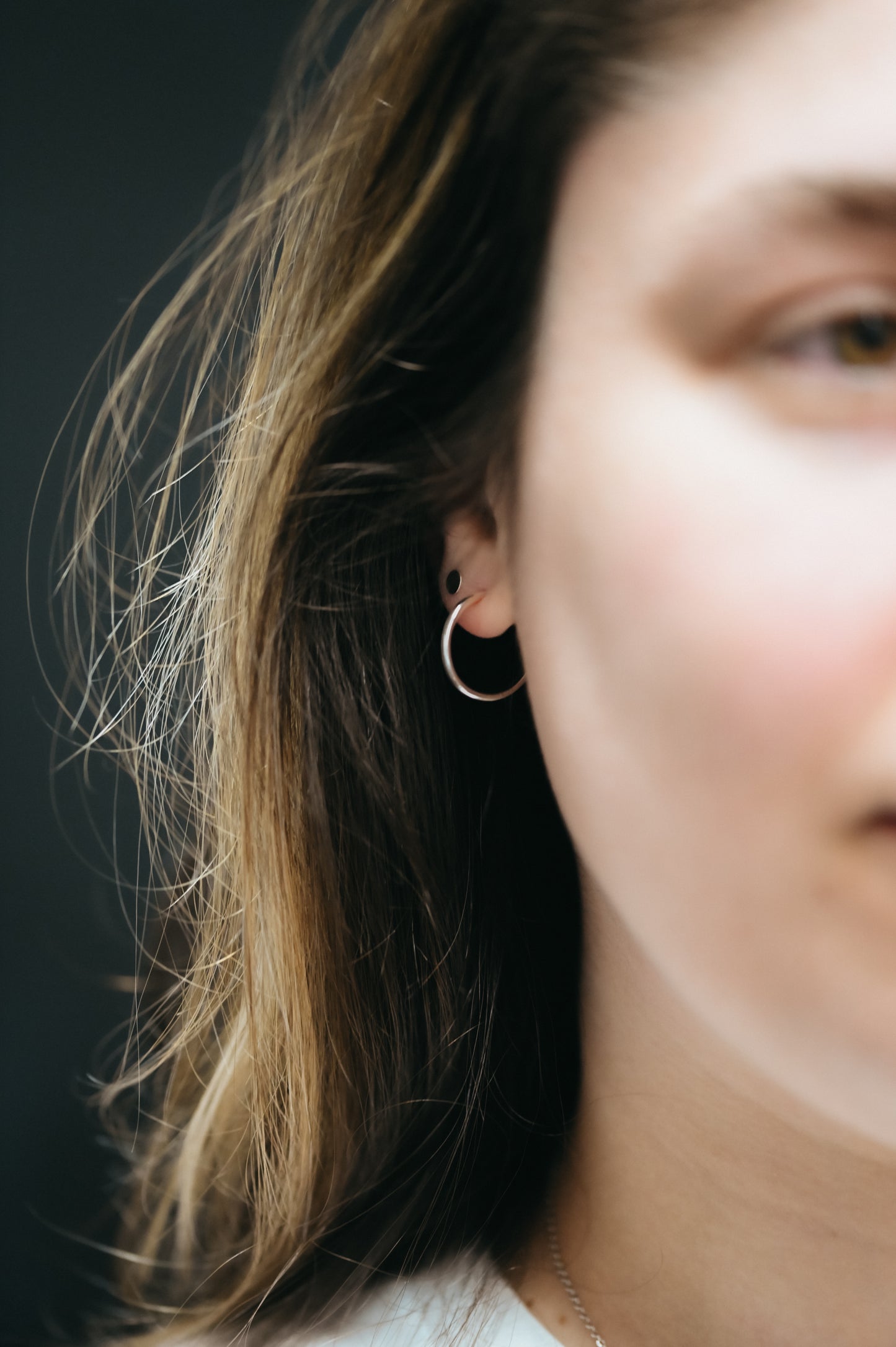 Sunburst Hoop Earrings, Gold Fill, Rose Gold Fill, or Sterling Silver