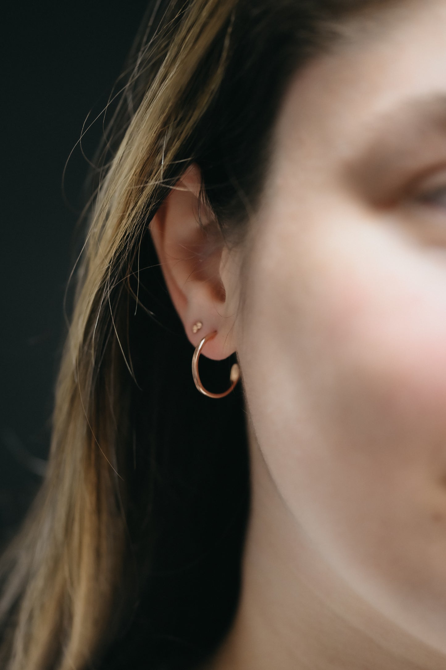 Sunburst Hoop Earrings, Gold Fill, Rose Gold Fill, or Sterling Silver