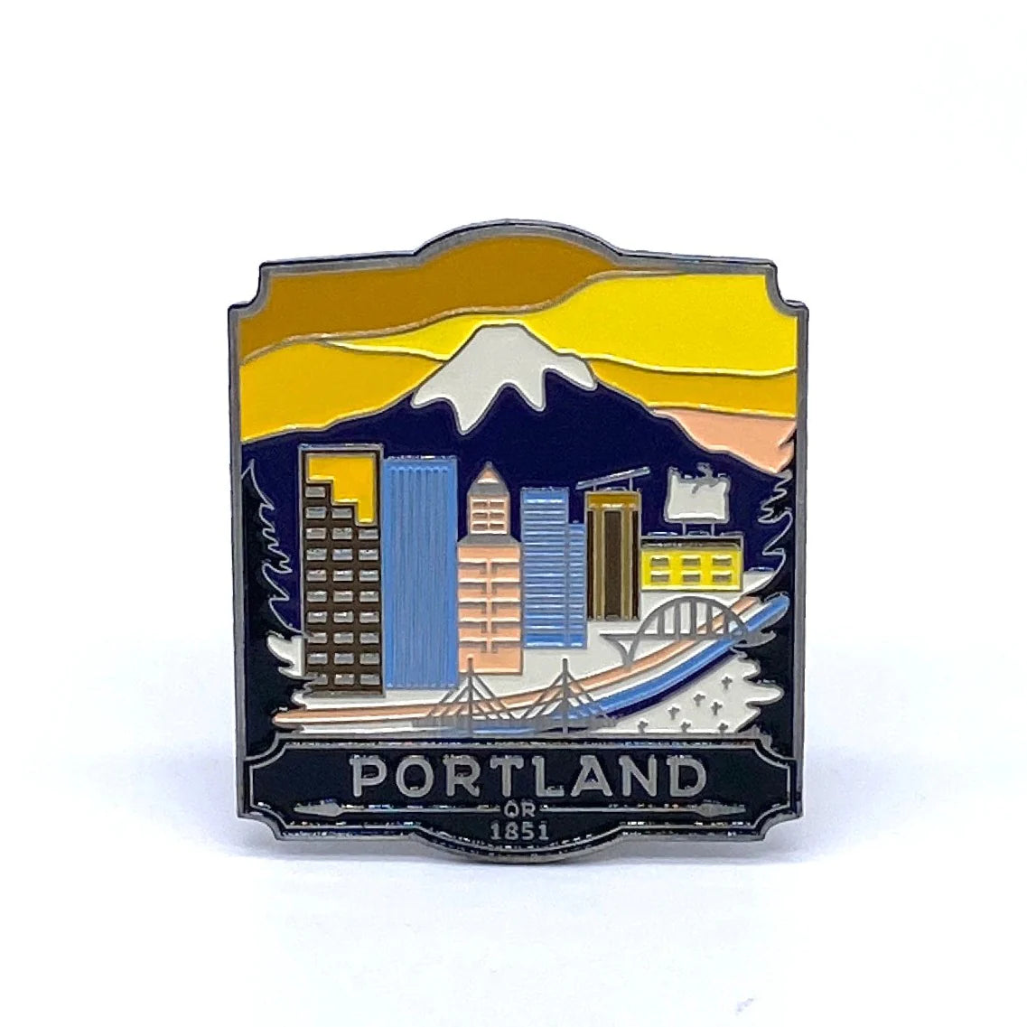 Portland Enamel Magnet