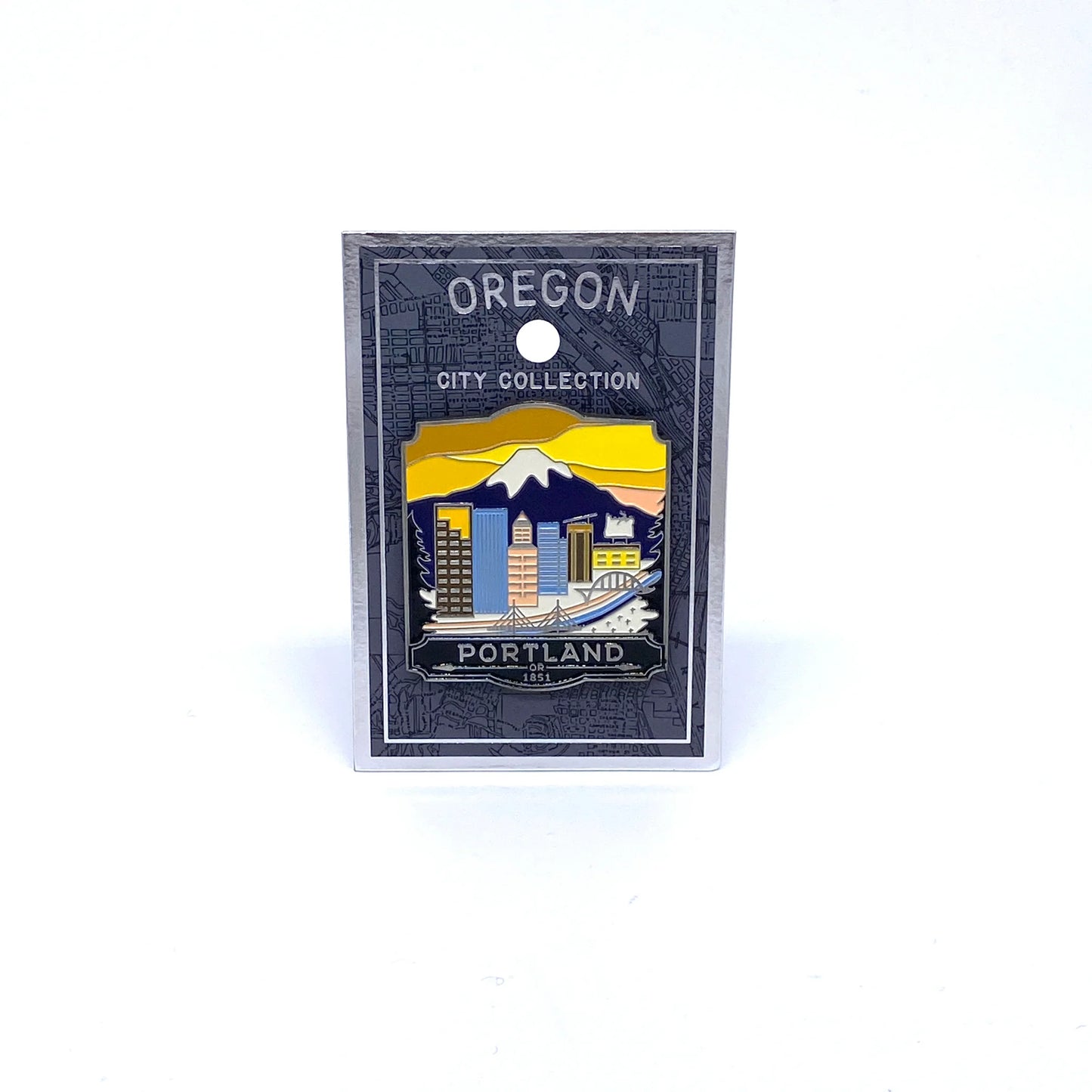 Portland Enamel Magnet