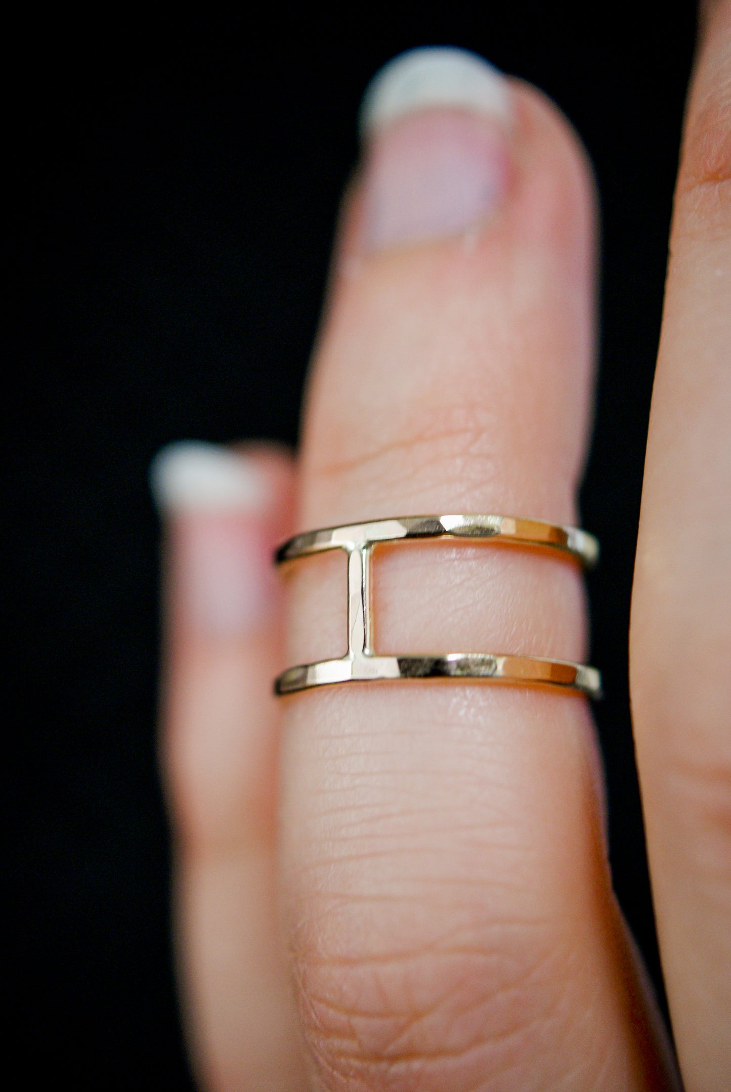 Small Cage Ring, 14K Gold Fill