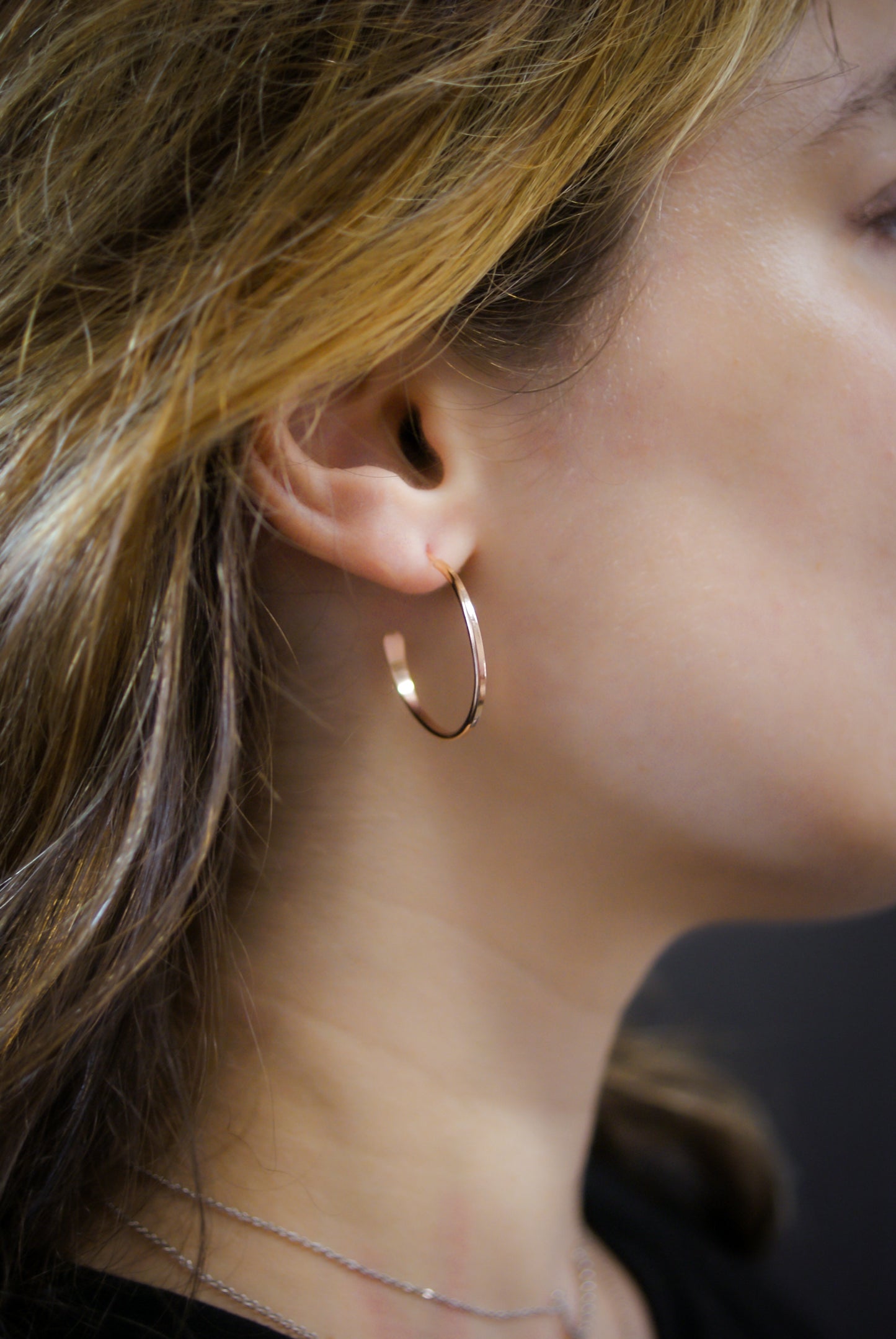 Sunburst Hoop Earrings, Gold Fill, Rose Gold Fill, or Sterling Silver