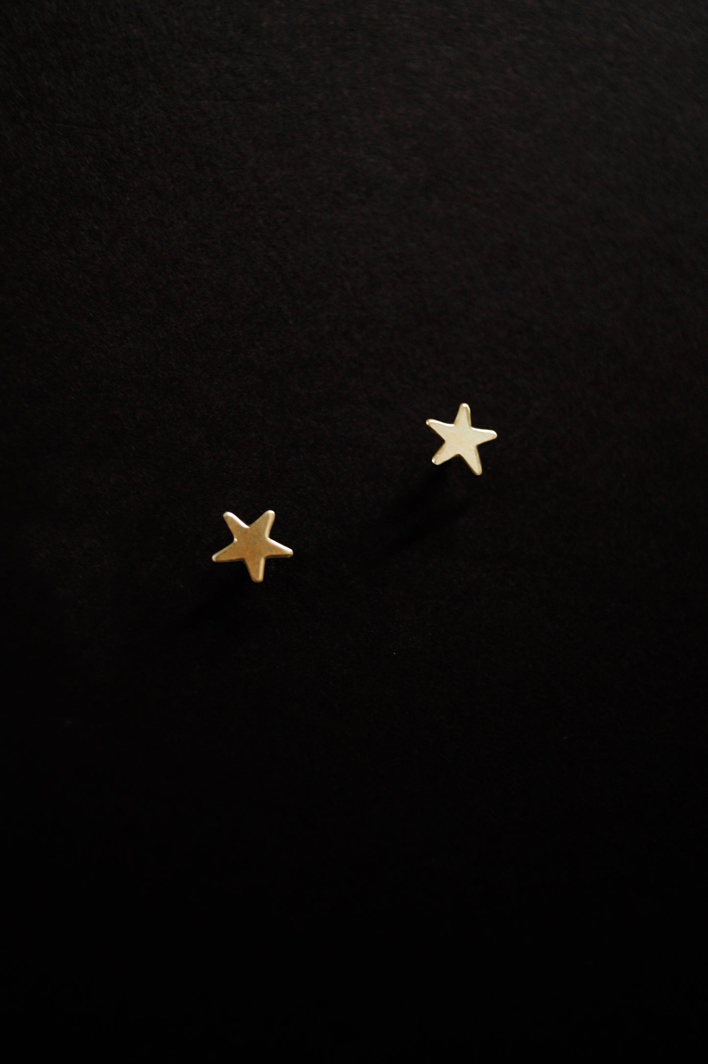 Star Stud Earrings, Gold Fill, Rose Gold Fill or Sterling Silver