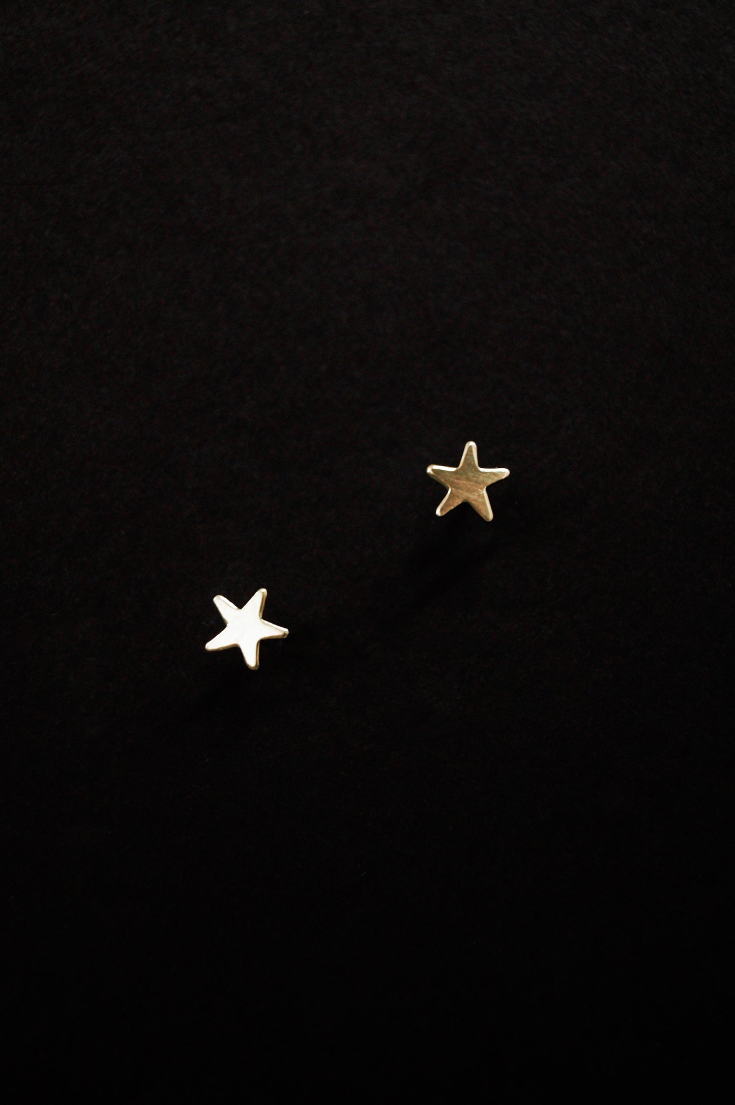 Star Stud Earrings, Gold Fill, Rose Gold Fill or Sterling Silver