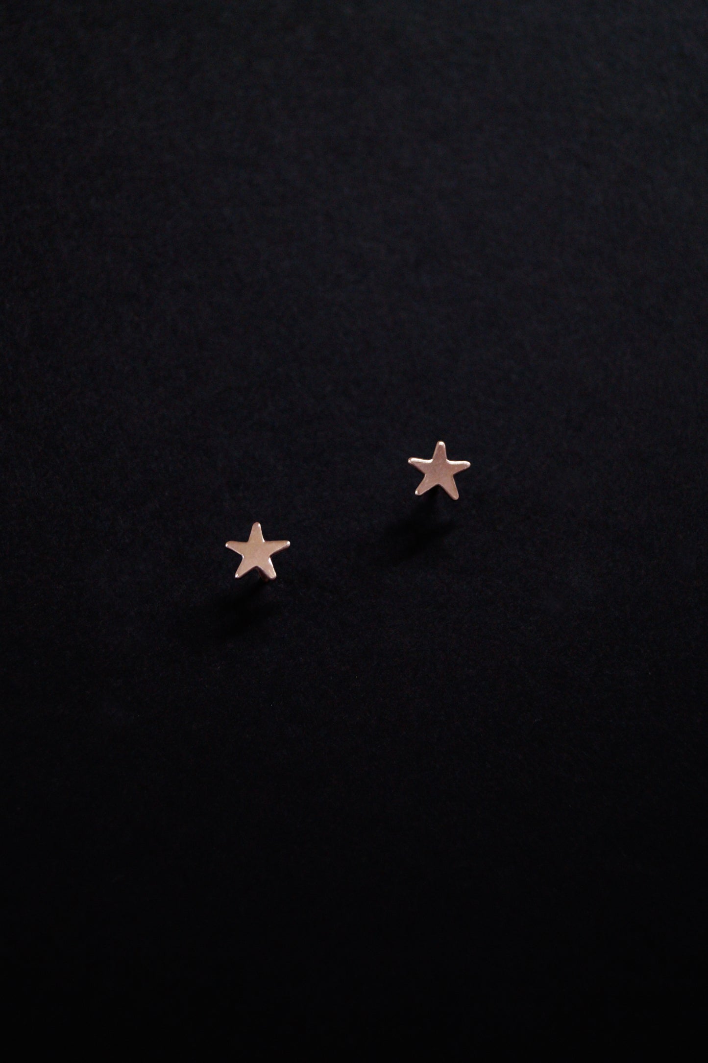 Star Stud Earrings, Gold Fill, Rose Gold Fill or Sterling Silver