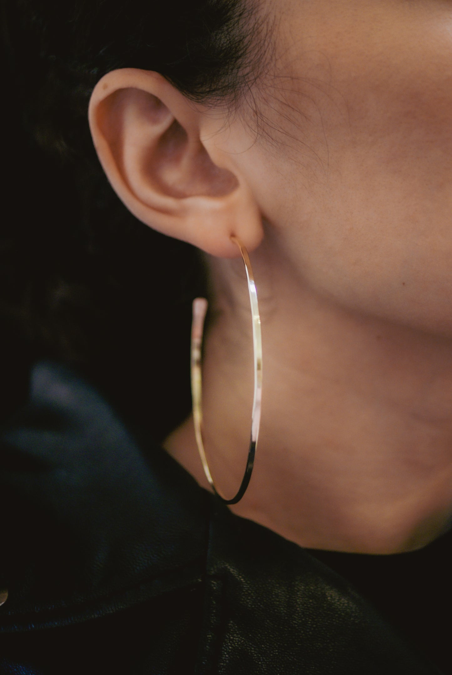 Sunburst Hoop Earrings, Gold Fill, Rose Gold Fill, or Sterling Silver