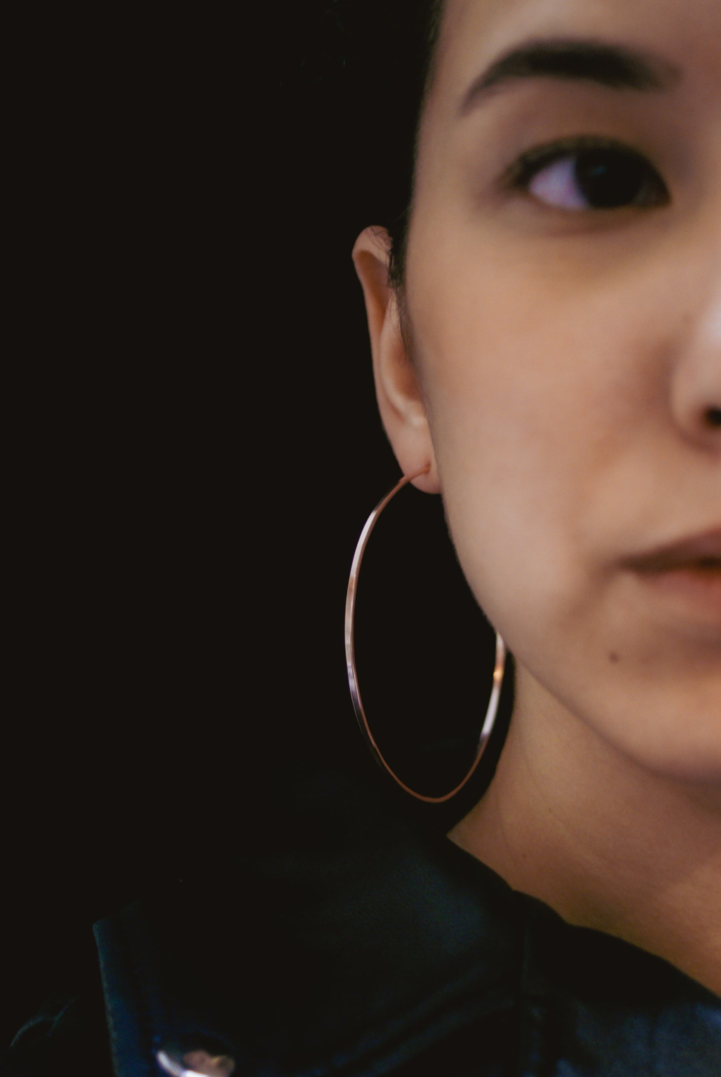 Sunburst Hoop Earrings, Gold Fill, Rose Gold Fill, or Sterling Silver