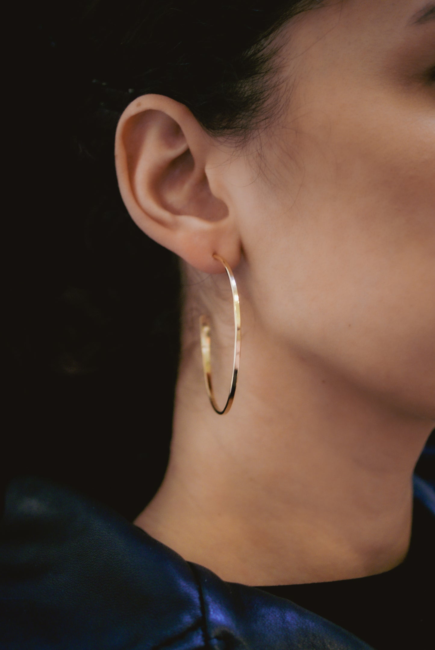 Sunburst Hoop Earrings, Gold Fill, Rose Gold Fill, or Sterling Silver