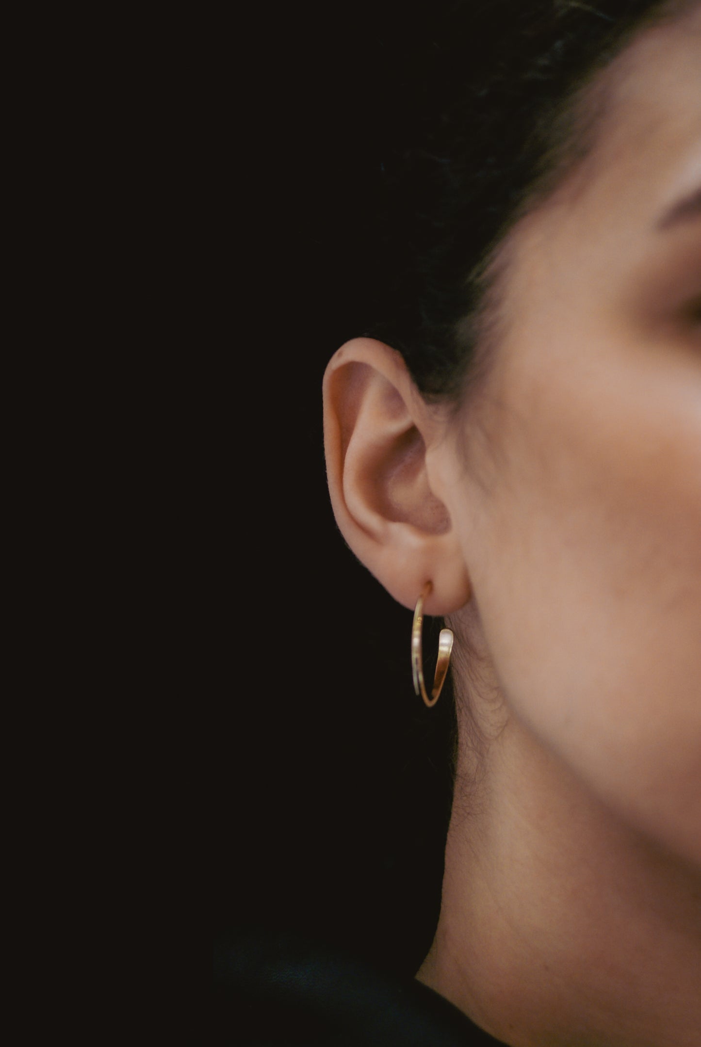 Sunburst Hoop Earrings, Gold Fill, Rose Gold Fill, or Sterling Silver