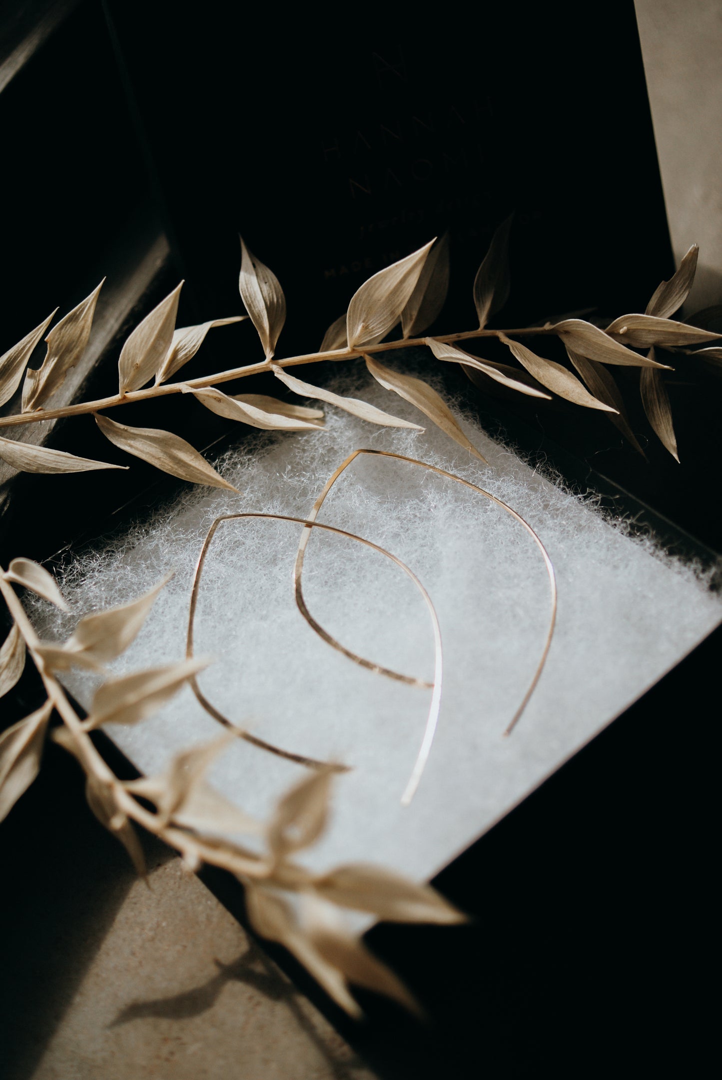 Teardrop Threader Hoop Earrings, Gold Fill, Rose Gold Fill, or Sterling Silver