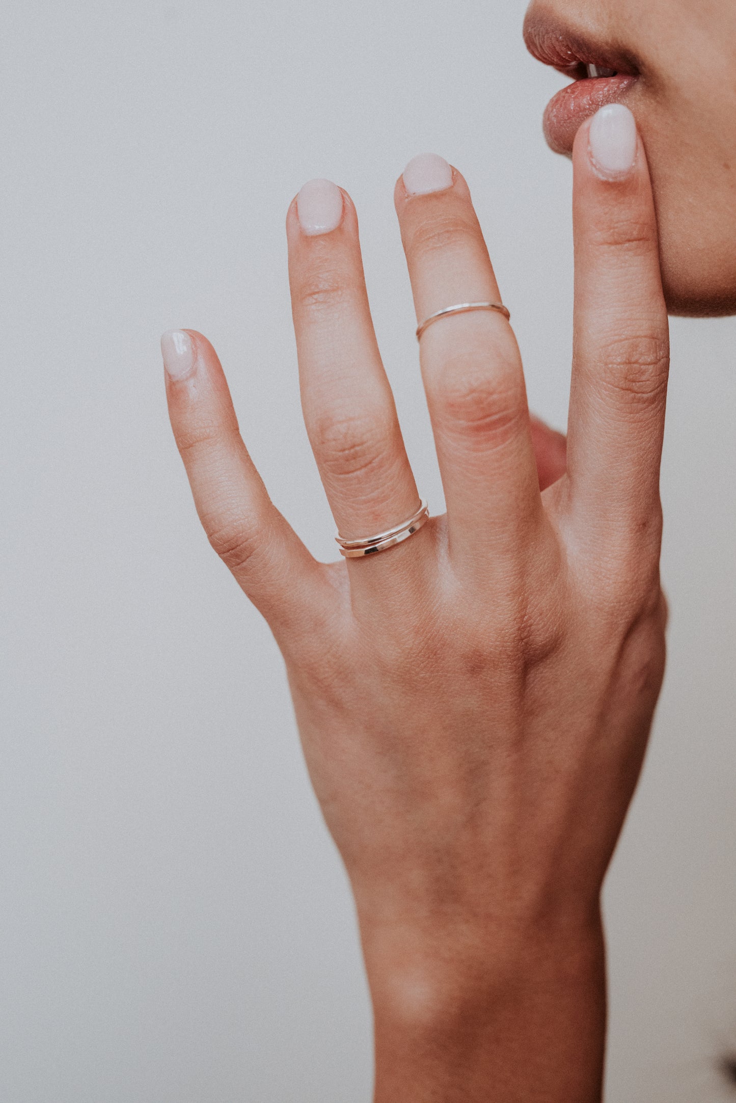 Thick Ring, Sterling Silver