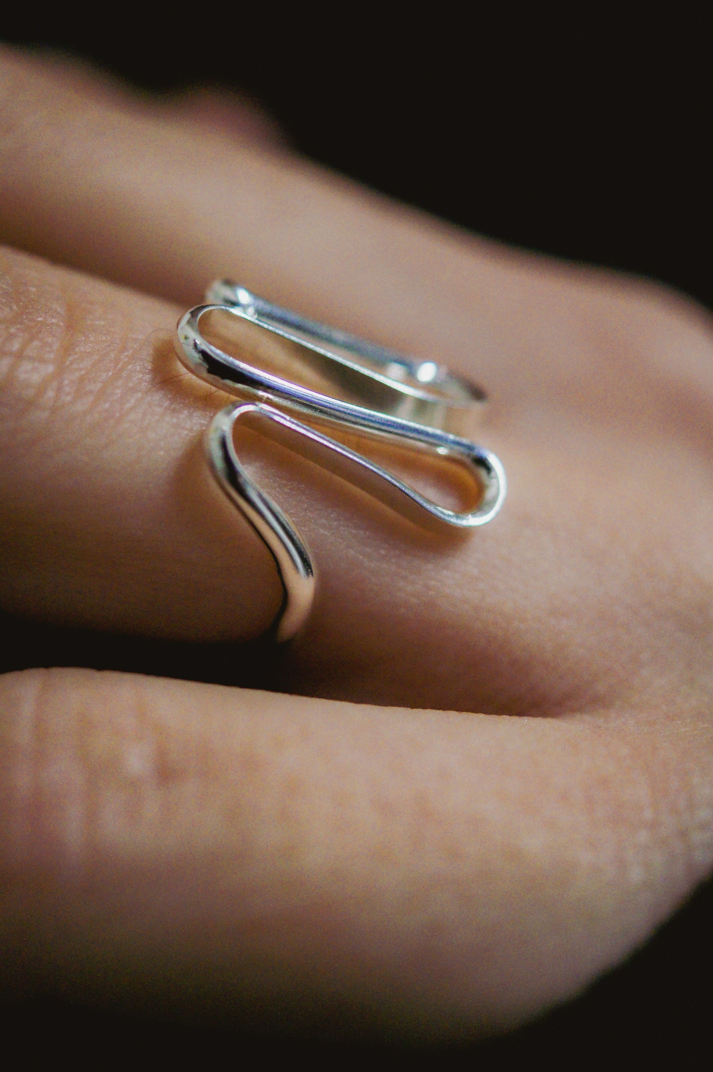 Form Ring, Sterling Silver