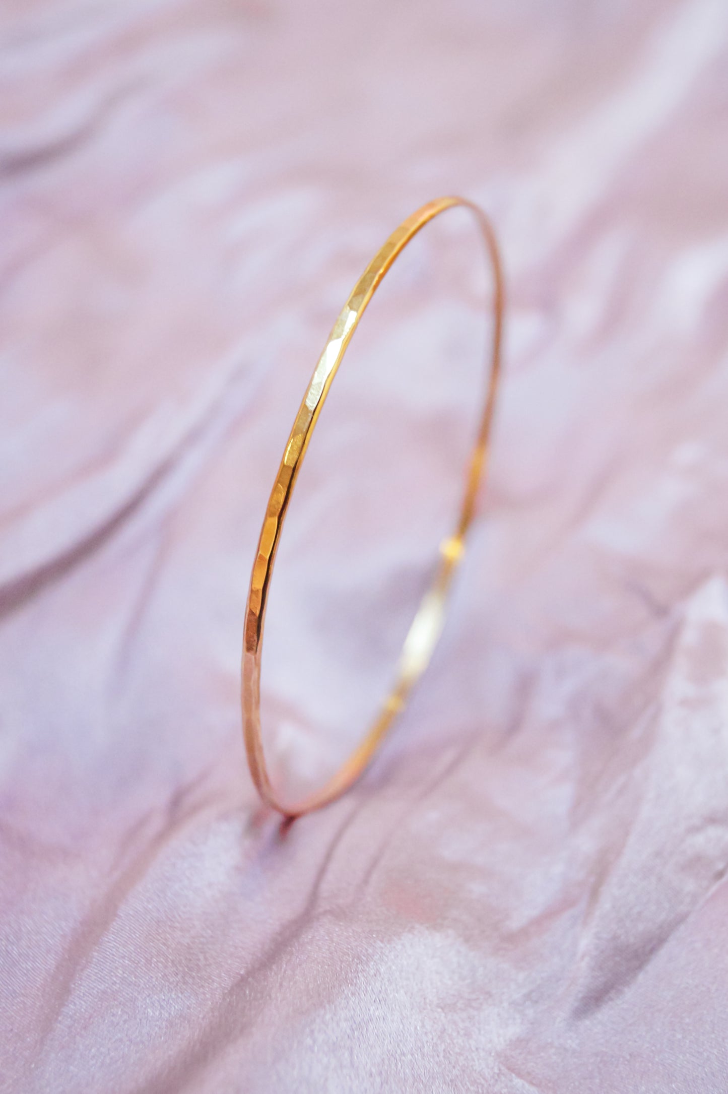 Bangle Bracelet, Gold Fill, Rose Gold Fill or Sterling Silver