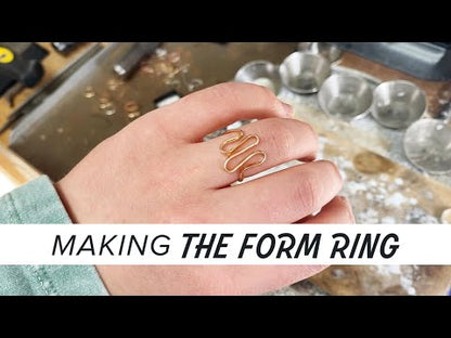 Form Ring, 14K Rose Gold Fill