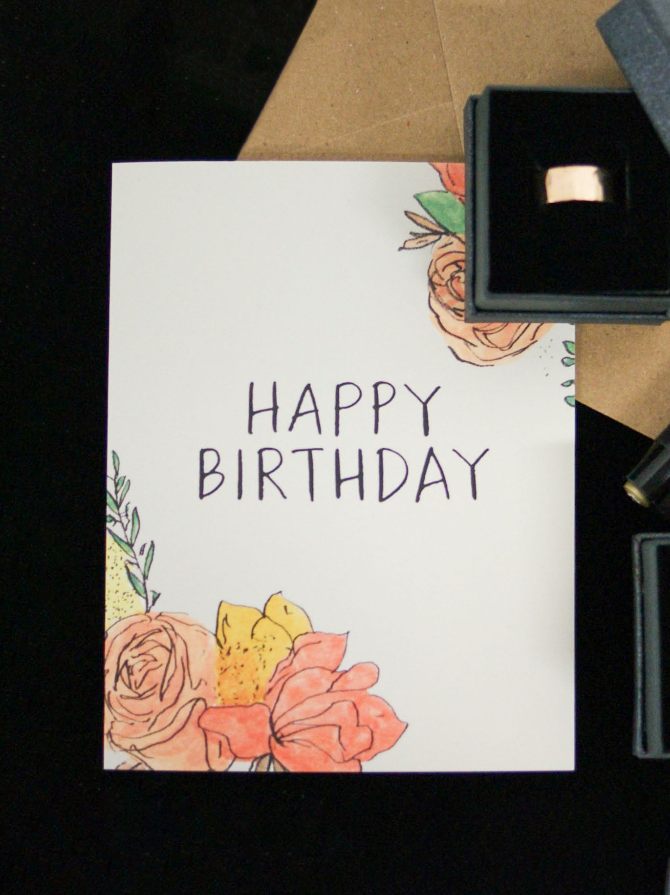 Birthday Note Cards