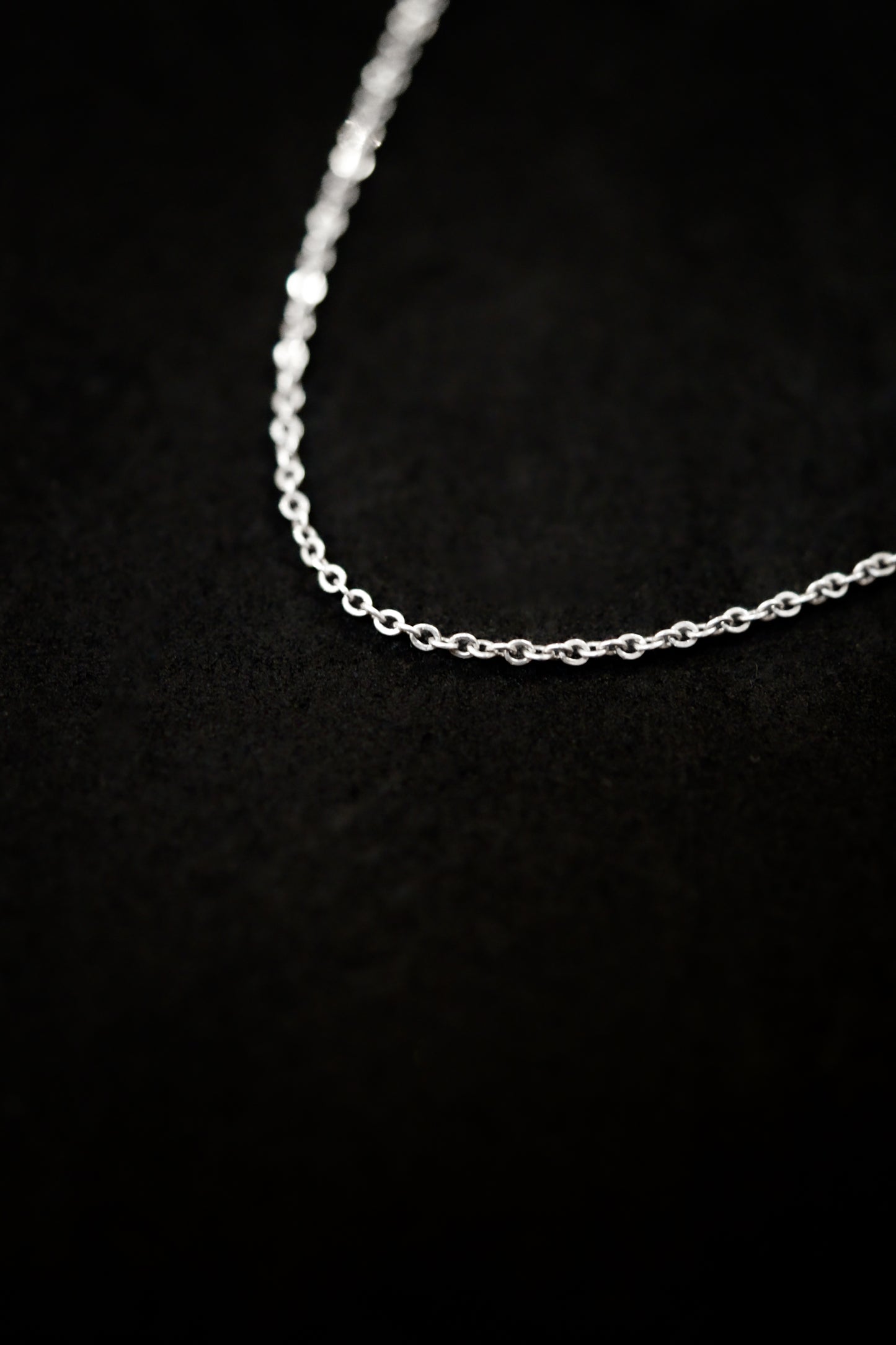 Thin 1mm Cable Chain Necklace