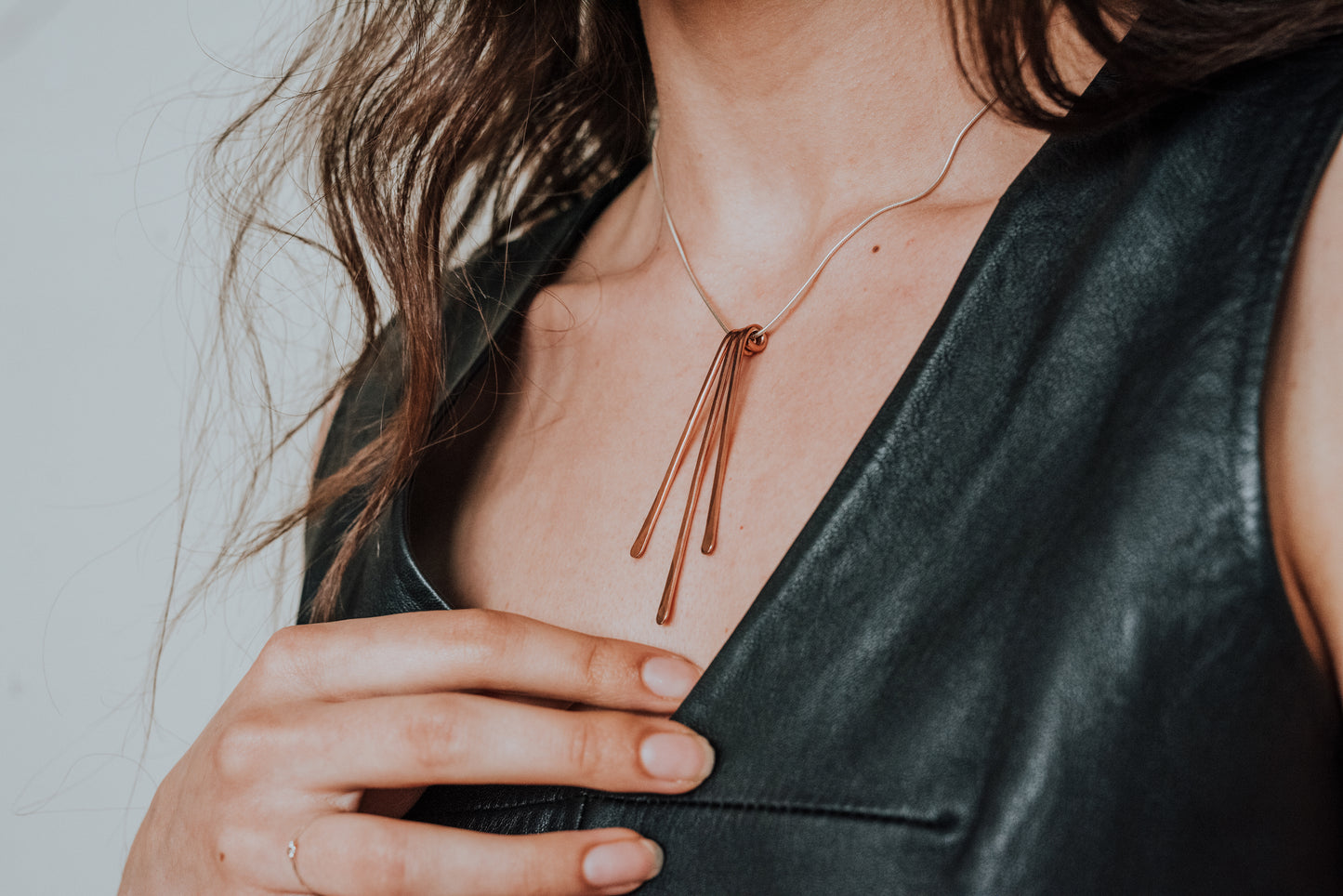 Medium Sunburst Necklace, Gold Fill, Rose Gold Fill, or Sterling Silver