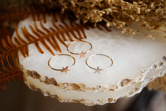 Star Ring, Sterling Silver