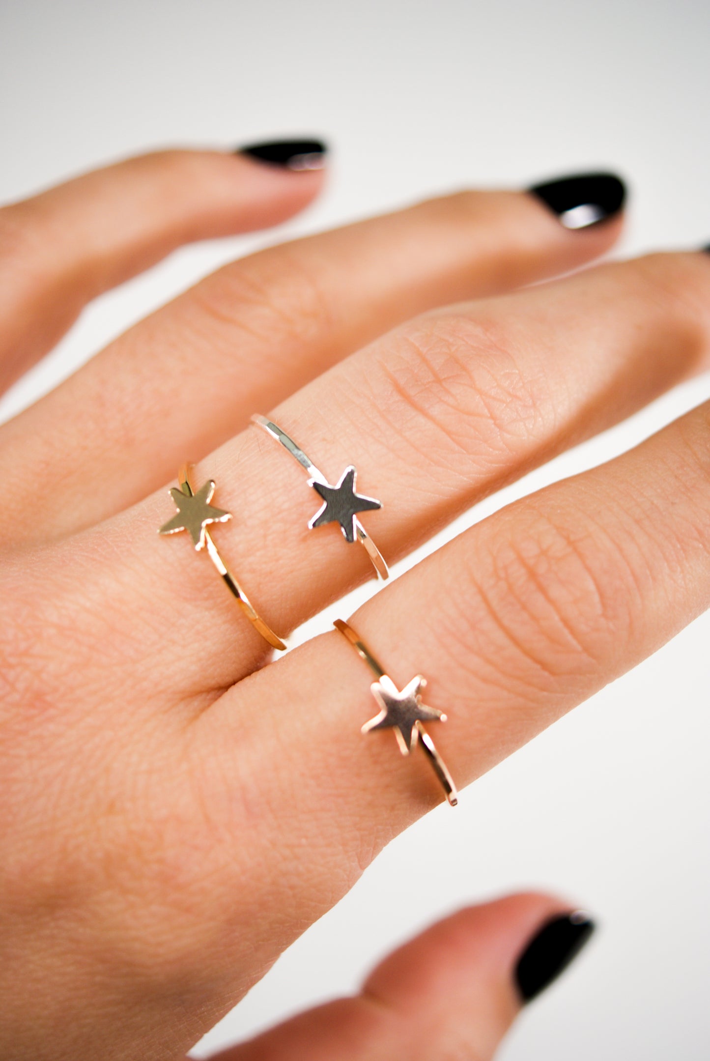 Star Ring, Sterling Silver