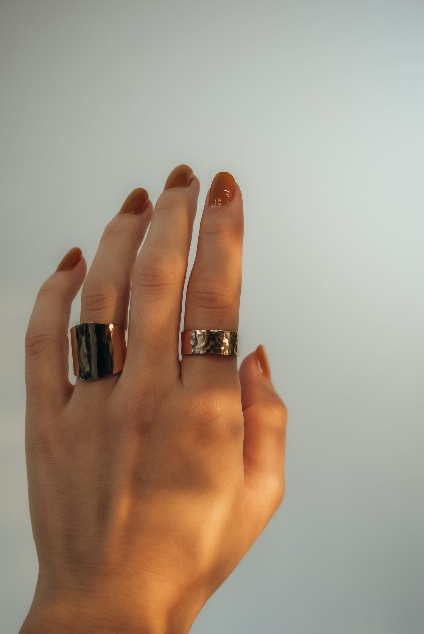 Wide Band, Solid 14K Gold