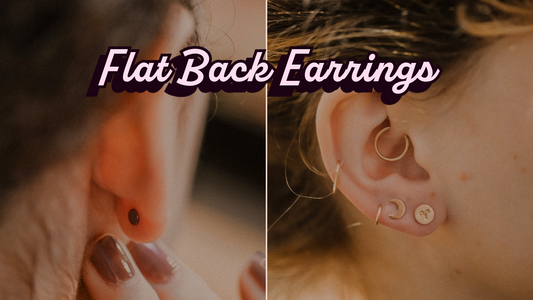Flat Back Earrings: Everything You Need To Know