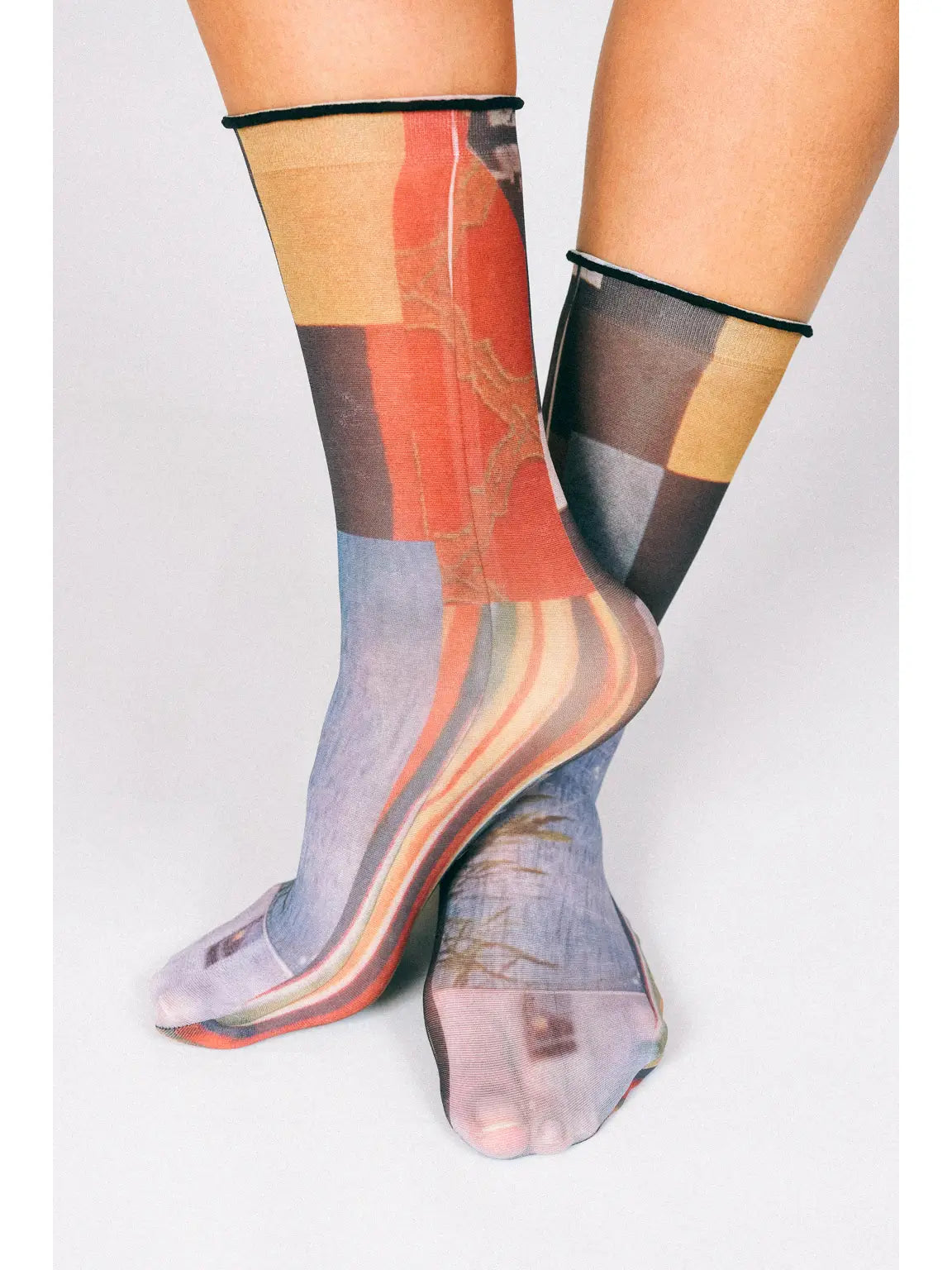 Paper Sheer Ankle Socks by Rosie Barker