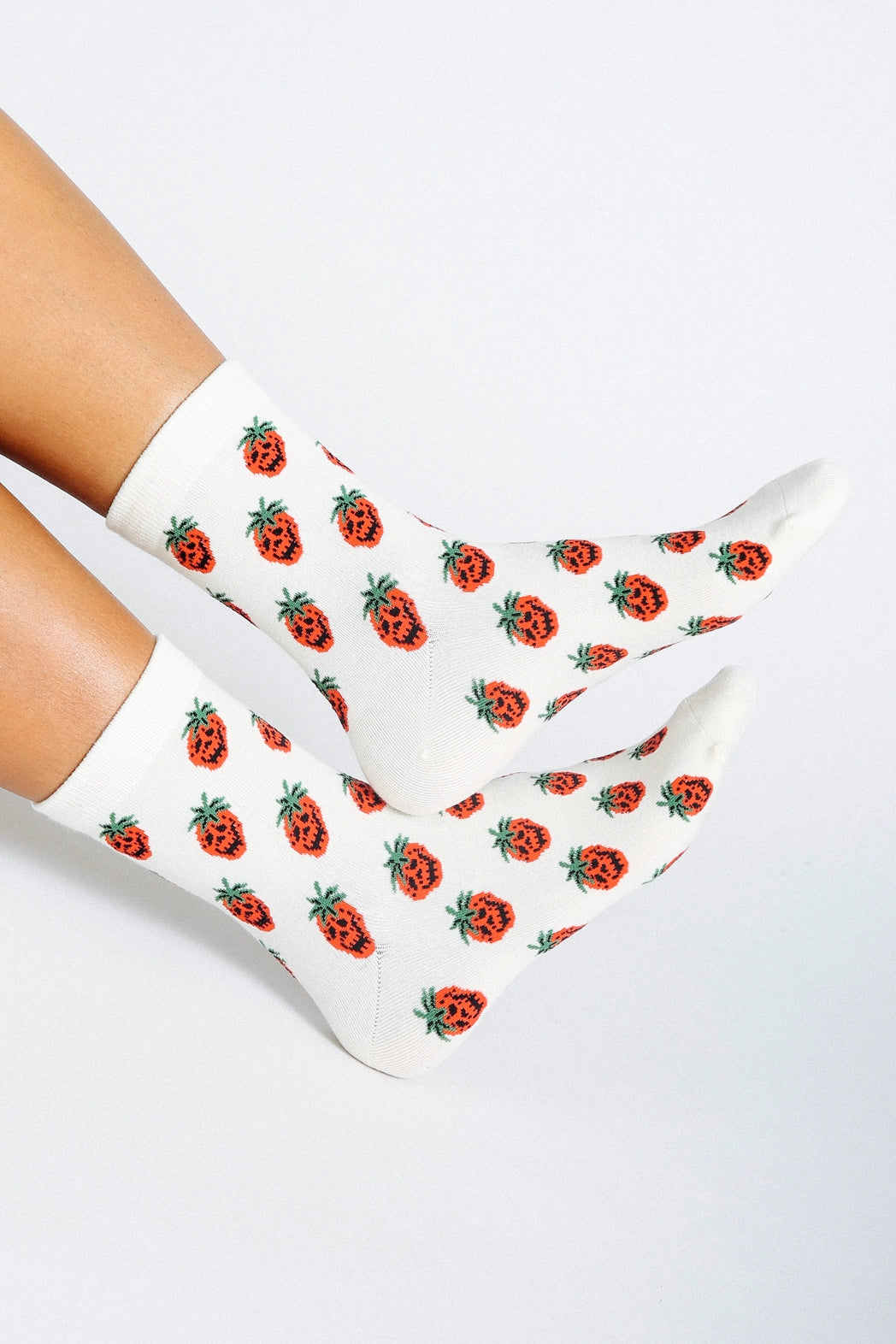 Berry Ankle Socks by Beholder