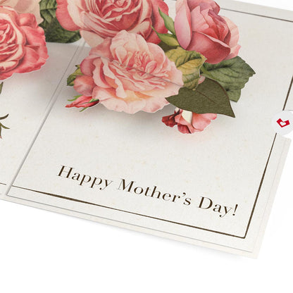 Mother's Day Roses Pop Up Card