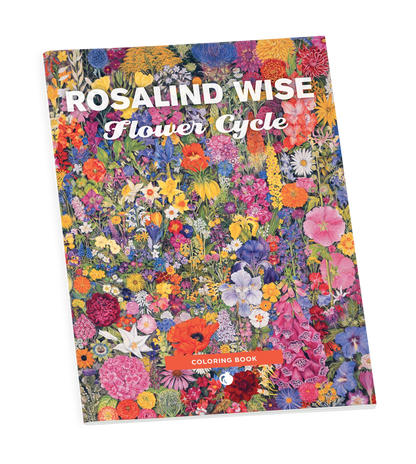 Rosalind Wise: Flower Cycle Coloring Book