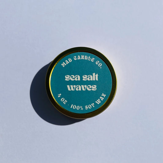 Sea Salt Waves Soy Candle