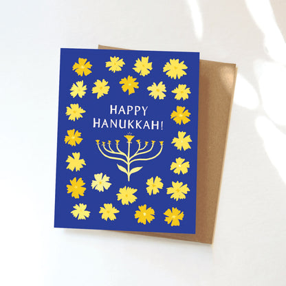 Happy Hanukkah Holiday Card