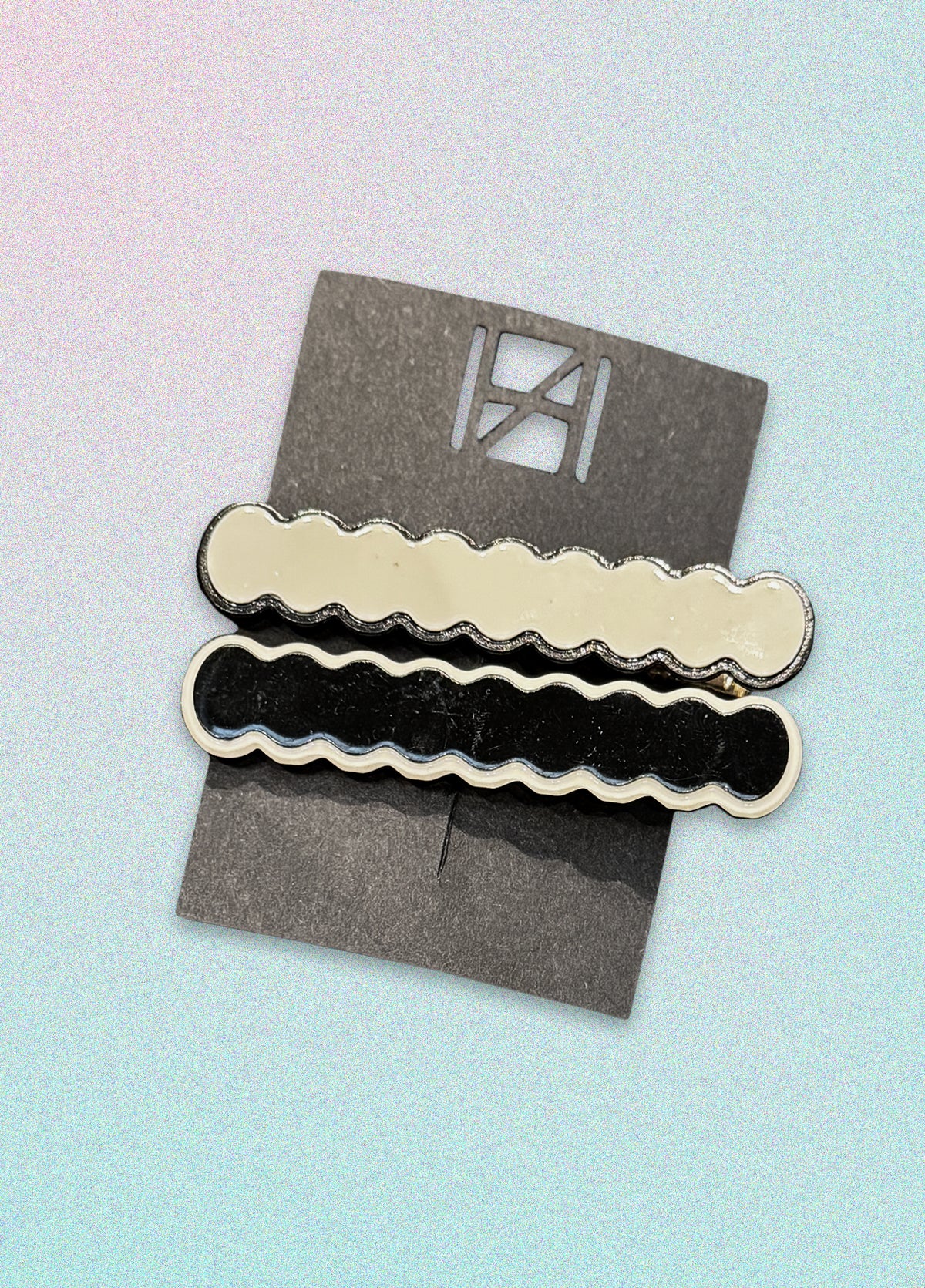 Off-White White and Black Hair Clips - Set of 2 Amazon.com : 20PCS Star Hair Clips Y2k Hair Accessories for  main image 3