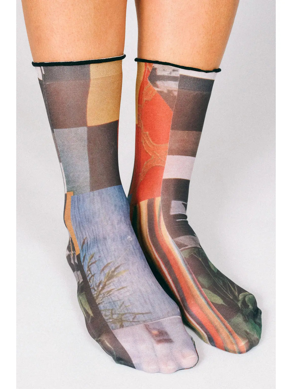 Paper Sheer Ankle Socks by Rosie Barker