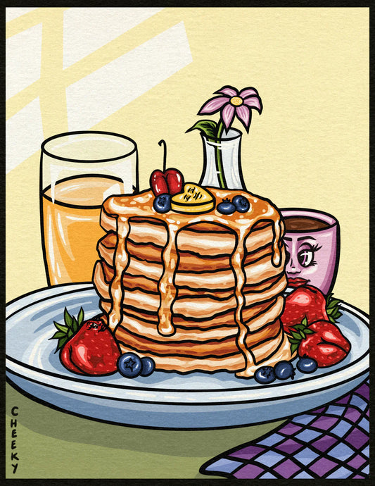 Breakfast Club Art Print